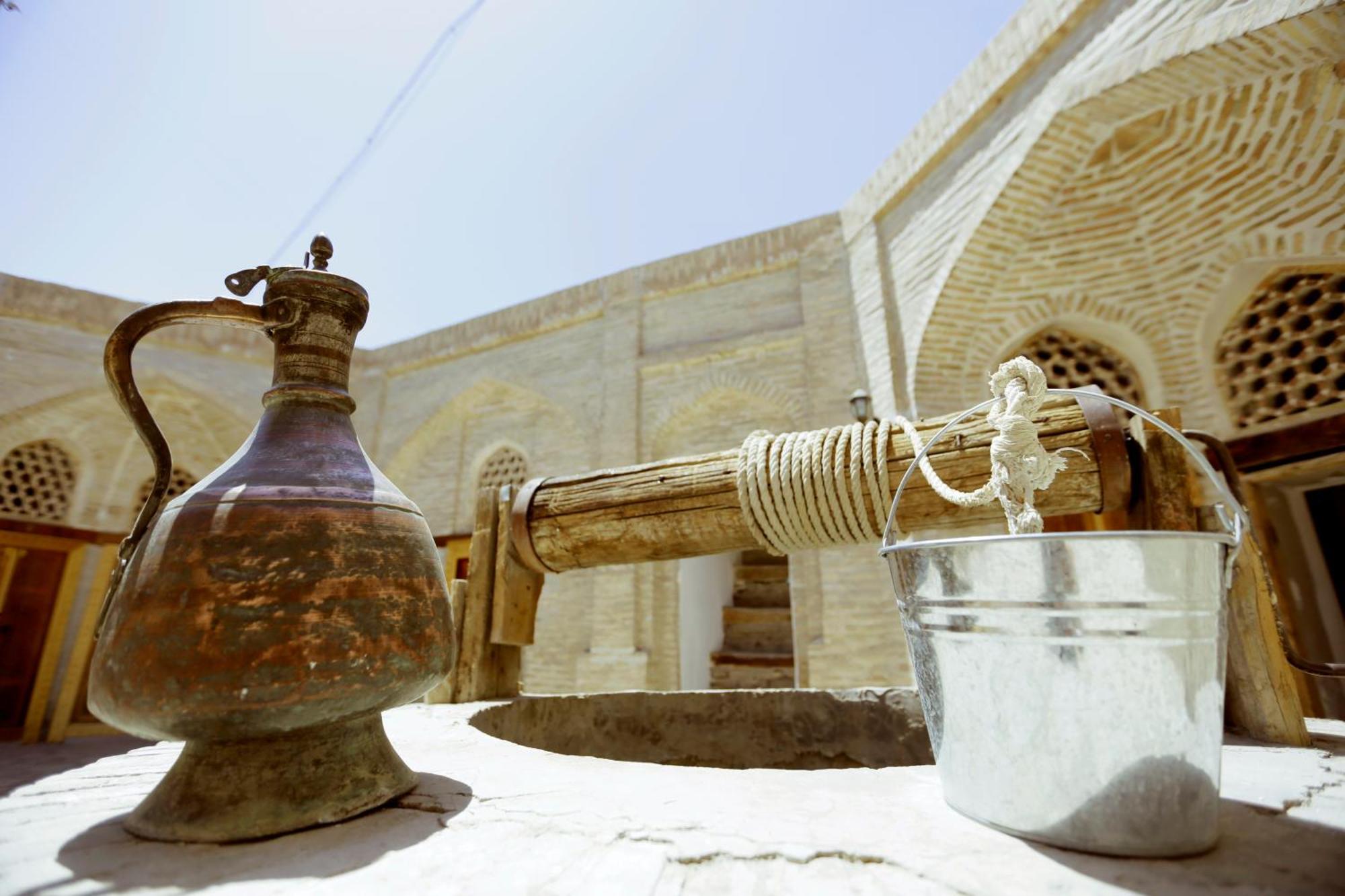 Karavansaray Khurjin Old Bukhara Exterior foto